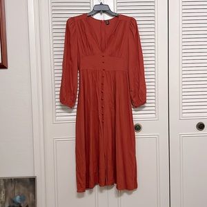 Shein, buttons up dress, Medium